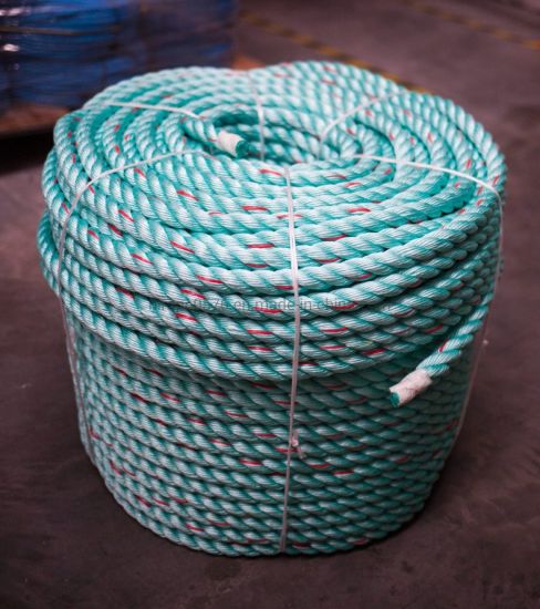 10mm hijau dengan tali merah polysteel (220m gegelung)