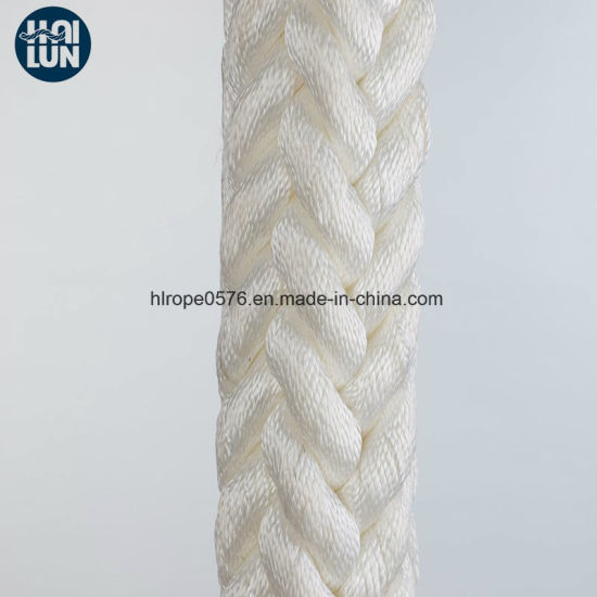China Kilang UV Rintangan White Nylon Rope Towing Tali