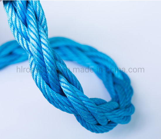 3/4/6/8 Strands PP Gabungan Kompaun Keluli Wire Rope + FC / IWRC untuk Marin